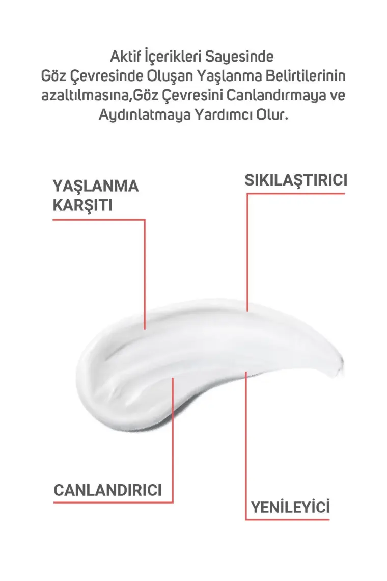 Cliniclab Yaşlanma Karşıtı Göz Çevresi Bakım Kremi 30 ml (Tüp)