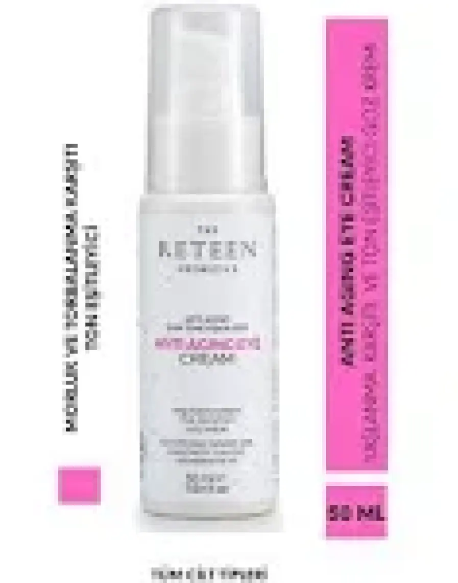 The RETEEN Cosmetics Yaşlanma Morluk ve Torba Karşıtı Ton Eşitleyici Lumisphere Glutatyon Kolajen Göz Kremi 50 ml