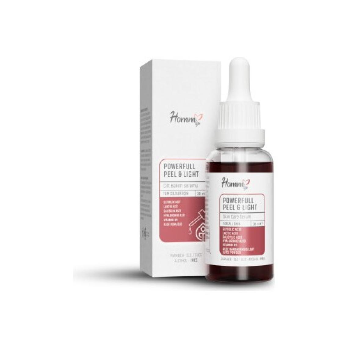 Homm Life Powerfull Peel & Lıght Serum 30 ml