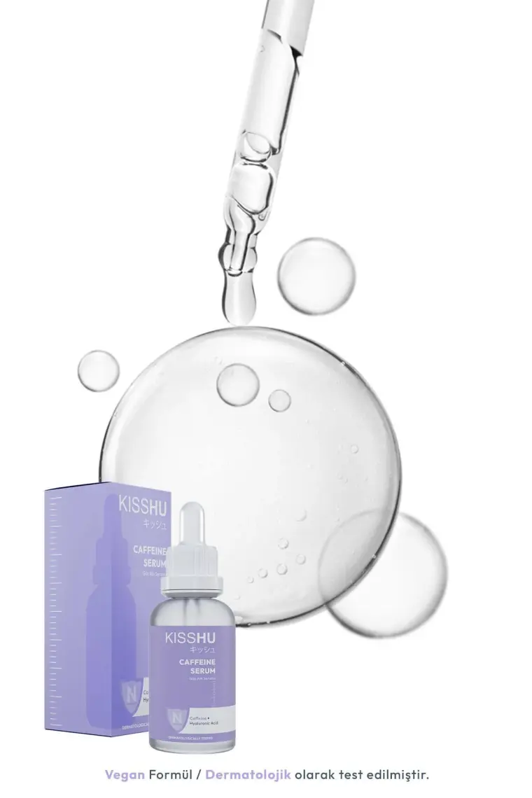 KISSHU Gözaltı Morluğu, Şişlik ve Yaşlanma Karşıtı Göz Altı Serumu - Hyaluronic Acid, Niacinamide