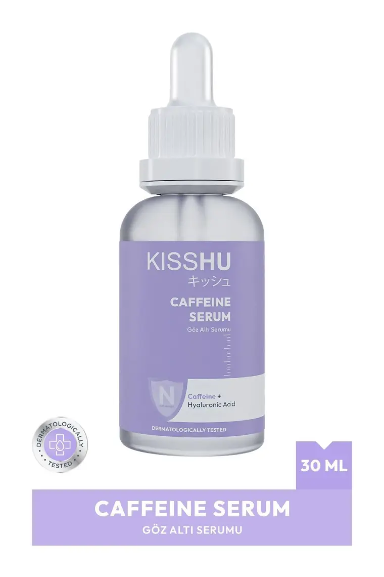 KISSHU Gözaltı Morluğu, Şişlik ve Yaşlanma Karşıtı Göz Altı Serumu - Hyaluronic Acid, Niacinamide