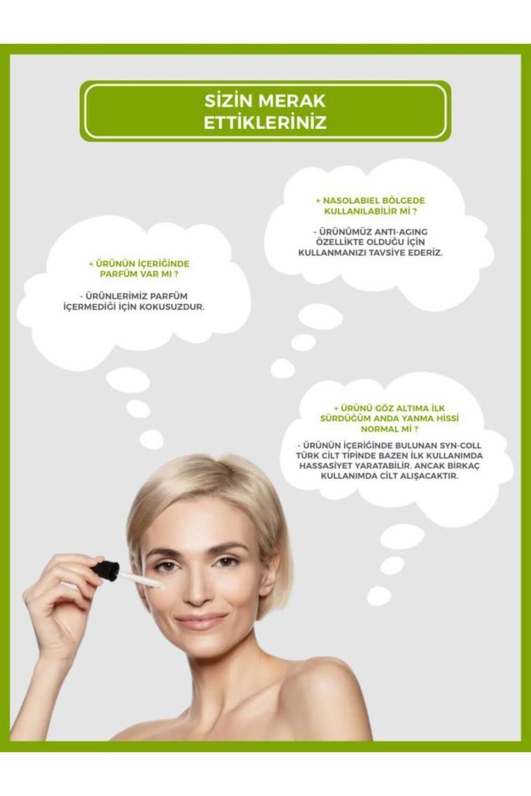 Caff-B3 Eye Illume Göz Serumu Koyu Halka ve Kırışıklık Karşıtı Aydınlatıcı  30 ml