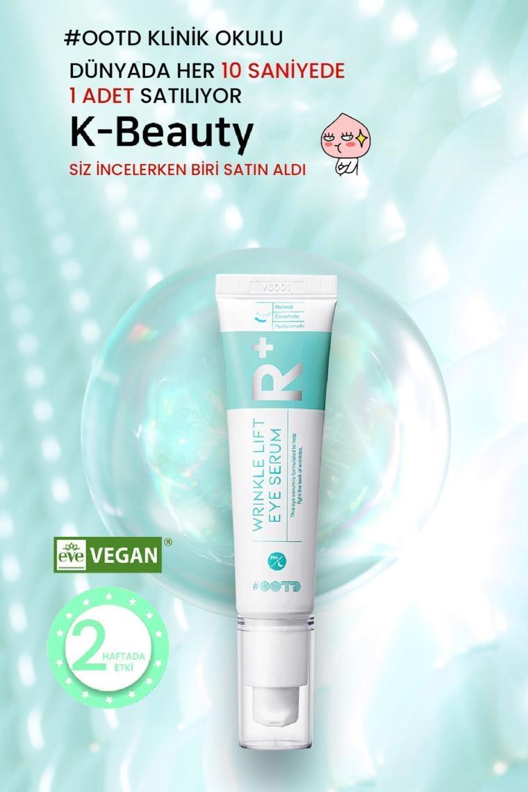 Ootd Wrınkle Lıft Eye Serum Sıkılaştırıcı Göz Çevresi Bakım Kremi