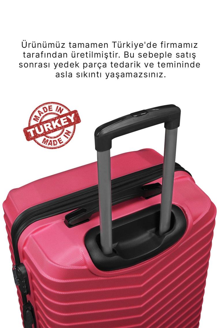 Wx-1001 Fuşya Orta Boy Valiz