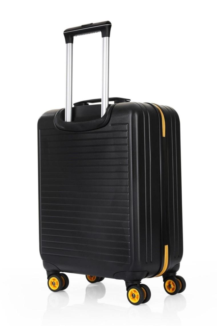 N-2002 Abs Büyük Boy Valiz Siyah Renk