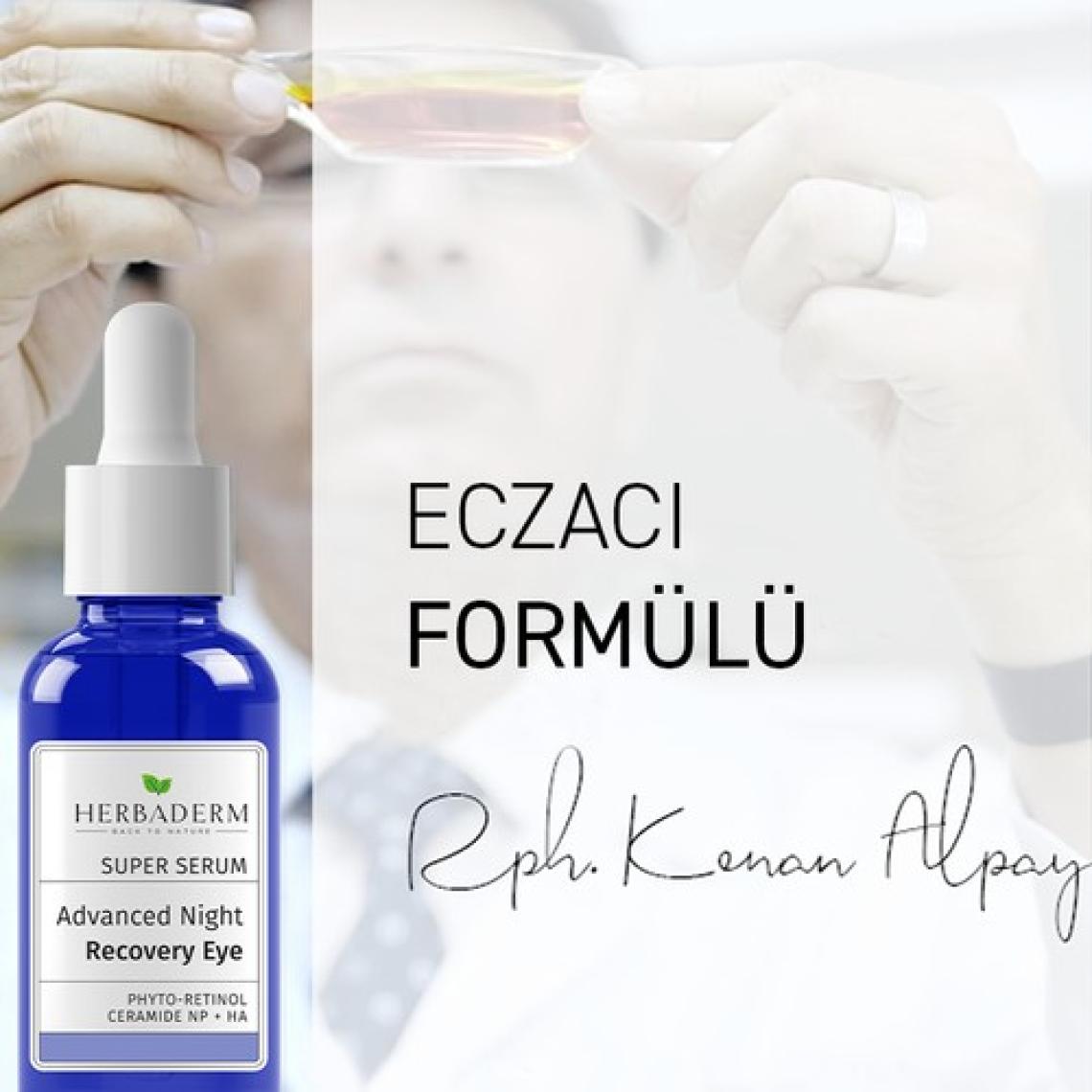 Herbaderm Superserum Gözçevresi Yoğun Onarıcı Gece Komp