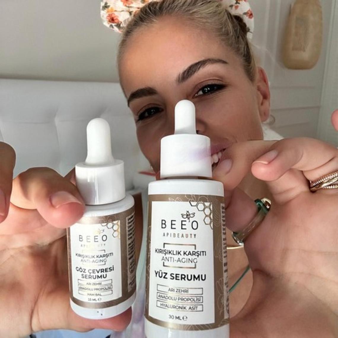 Bee' o  Apibeauty Arı Zehirli Propolisli Anti-Aging Göz Çevresi Bakım Serumu 15 ml