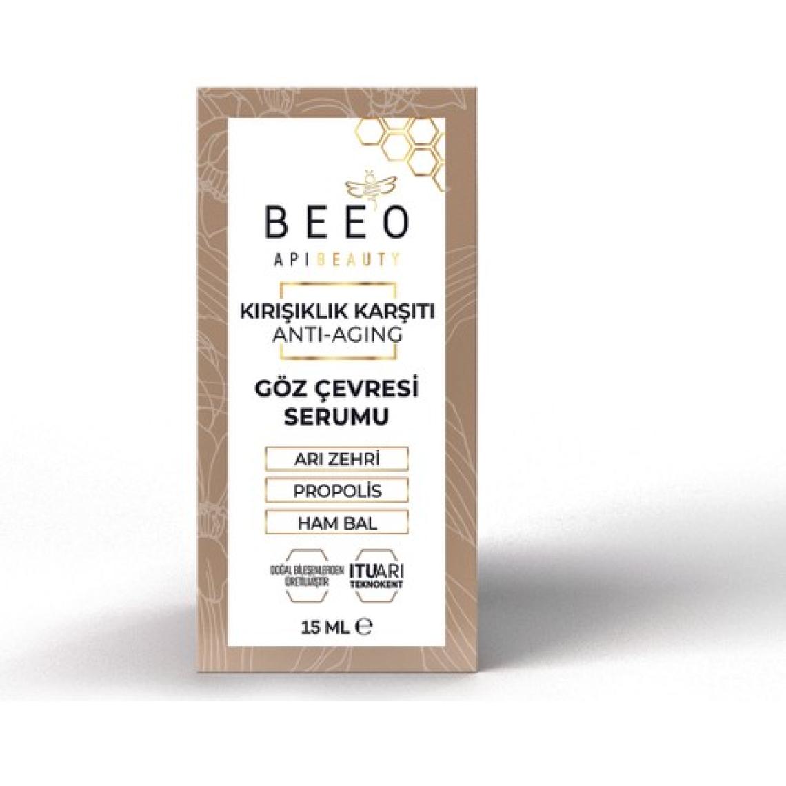 Bee'o Apibeauty Arı Zehirli Propolisli Anti-Aging Göz Çevresi Bakım Serumu 15 ml