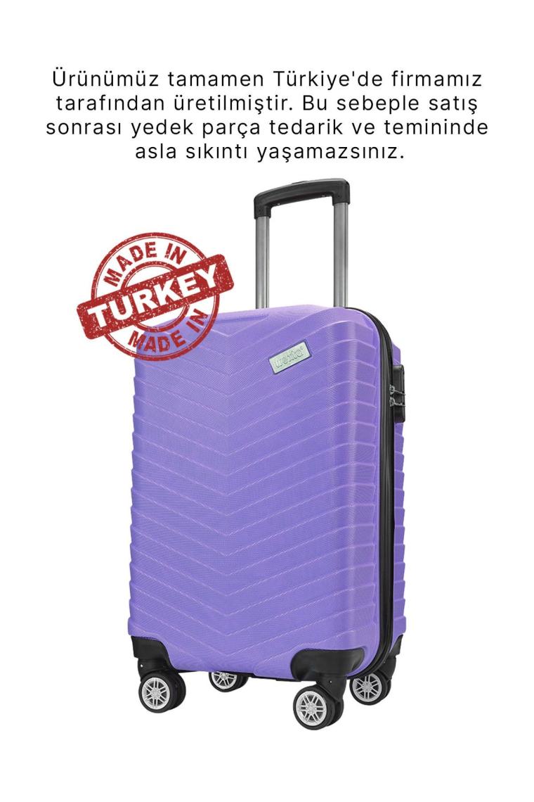 Wx-1001 Mor Renk Kabin ( Küçük ) Boy Valiz