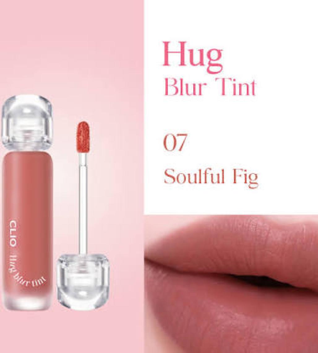 Clio Hafif Ve Köpüksü Dokusuyla Pürüzsüz Görünüm Sunan Tint Clio Hug Blur Tint (007 Soulful Fig)