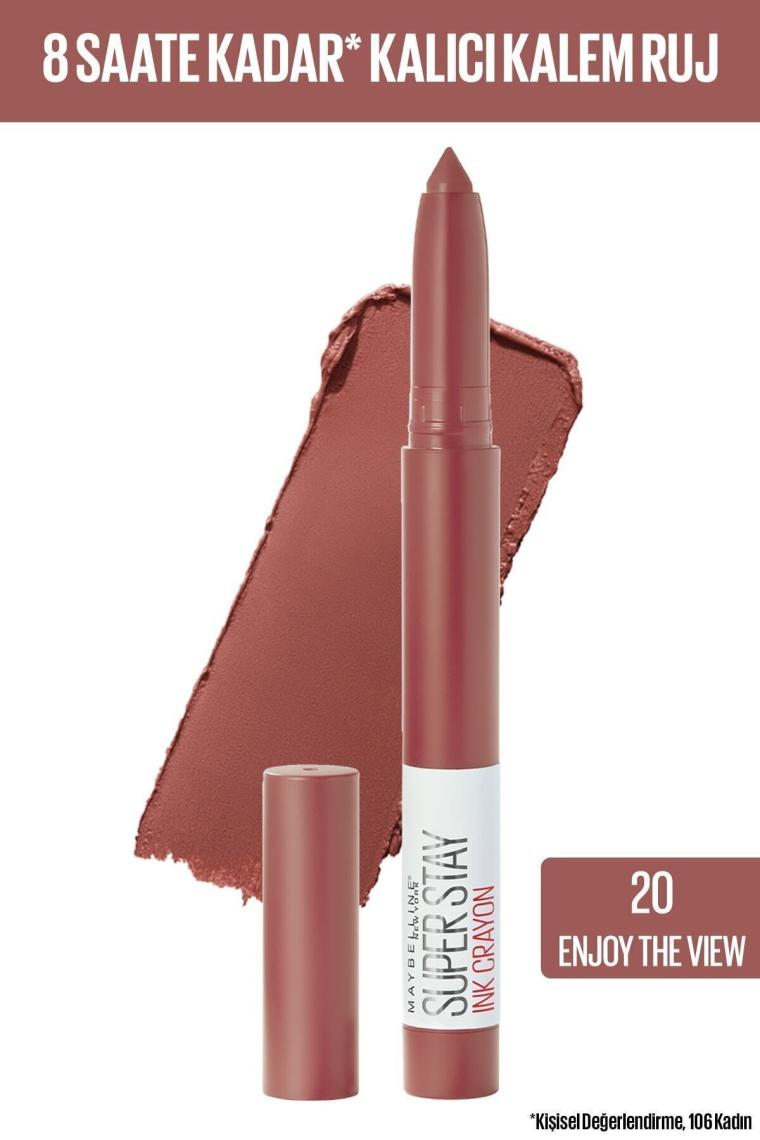 Maybelline Super Stay Ink Crayon 20 Enjoy The View Ruj