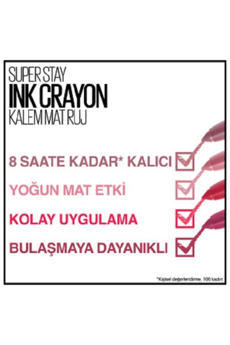 Maybelline Super Stay Ink Crayon 20 Enjoy The View Ruj