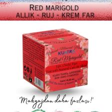 Kuatra Red Marigold  Nemlendirici - Antioksidan Işıltı Veren Balm (Doğal Içerikli Ruj- Allık)