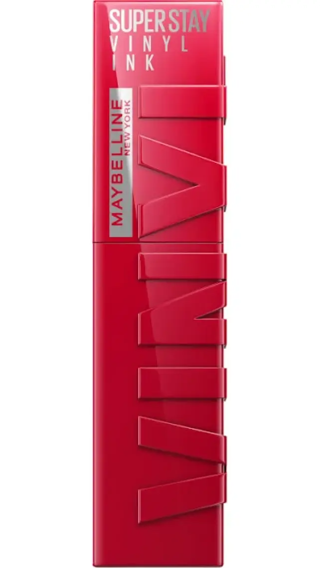 Maybelline New York Super Stay Vinyl Ink Uzun Süre Kalıcı Likit Parlak Ruj 50 Wicked