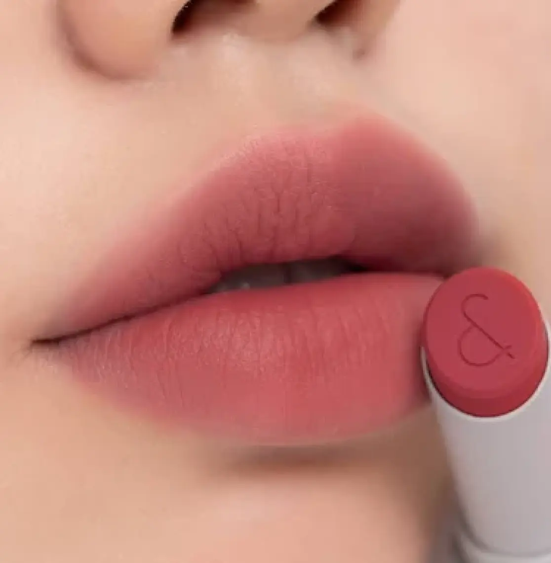 Romand Rom&Nd Zero Matte Lipstick Mauve Beans - Ruj