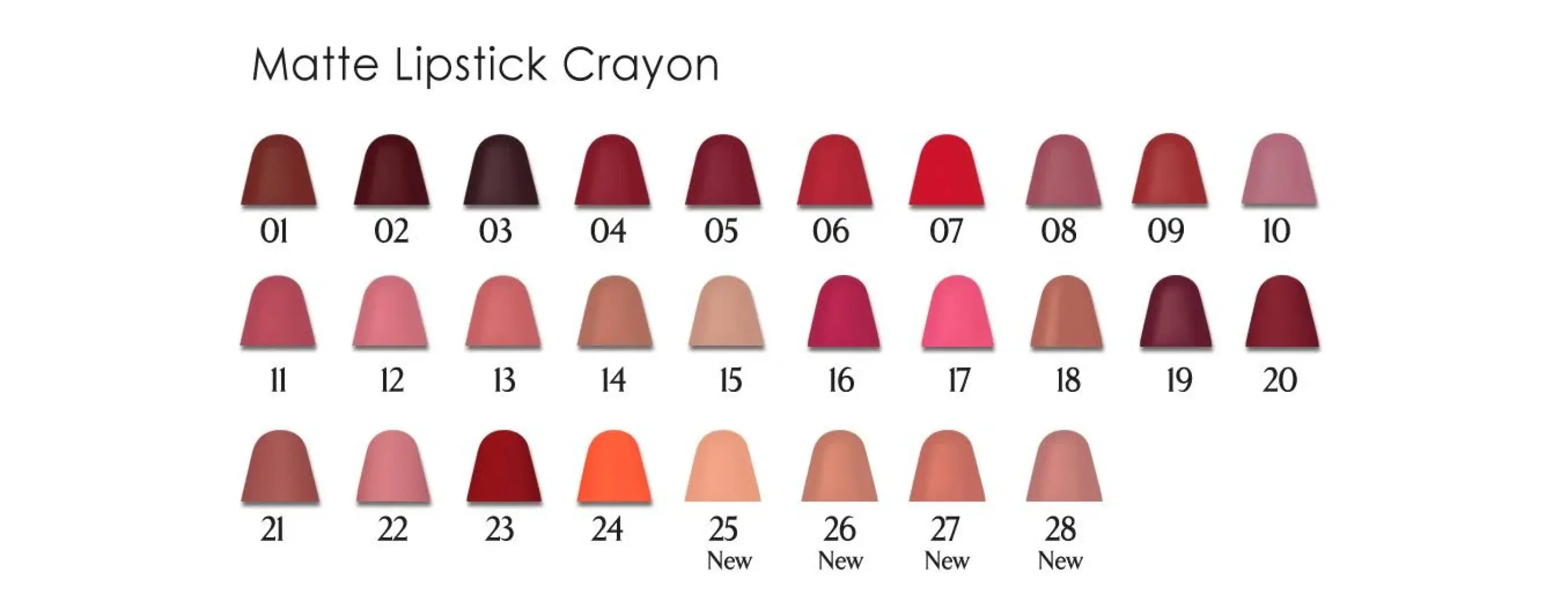 Golden Rose Matte Lipstick Crayon Kalem Ruj 21