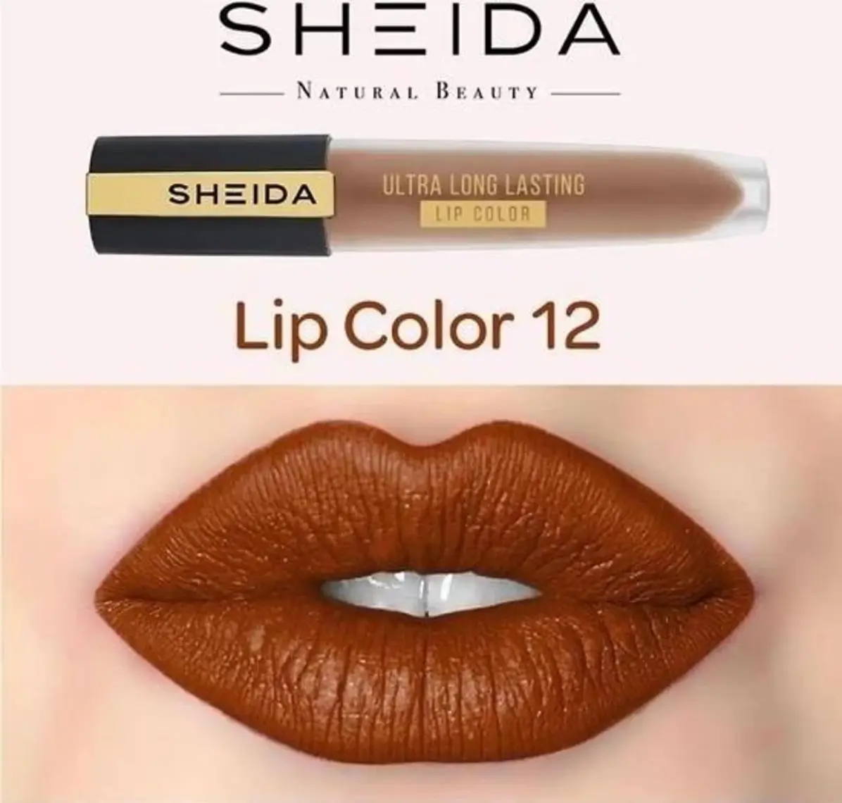 Sheida Ultra Longlasting Lipcolor - Likit Ruj No:12