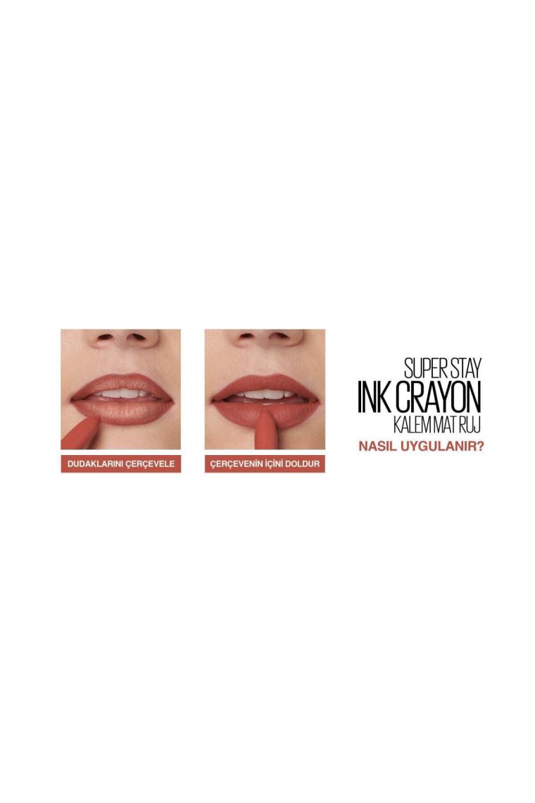 Maybelline Super Stay Ink Crayon 15 Lead The Way Ruj