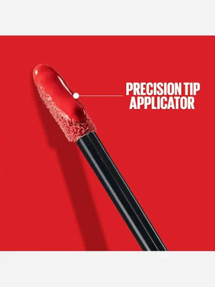 Maybelline New York Super Stay Vinyl Ink Uzun Süre Kalıcı Likit Parlak Ruj 55 Royal