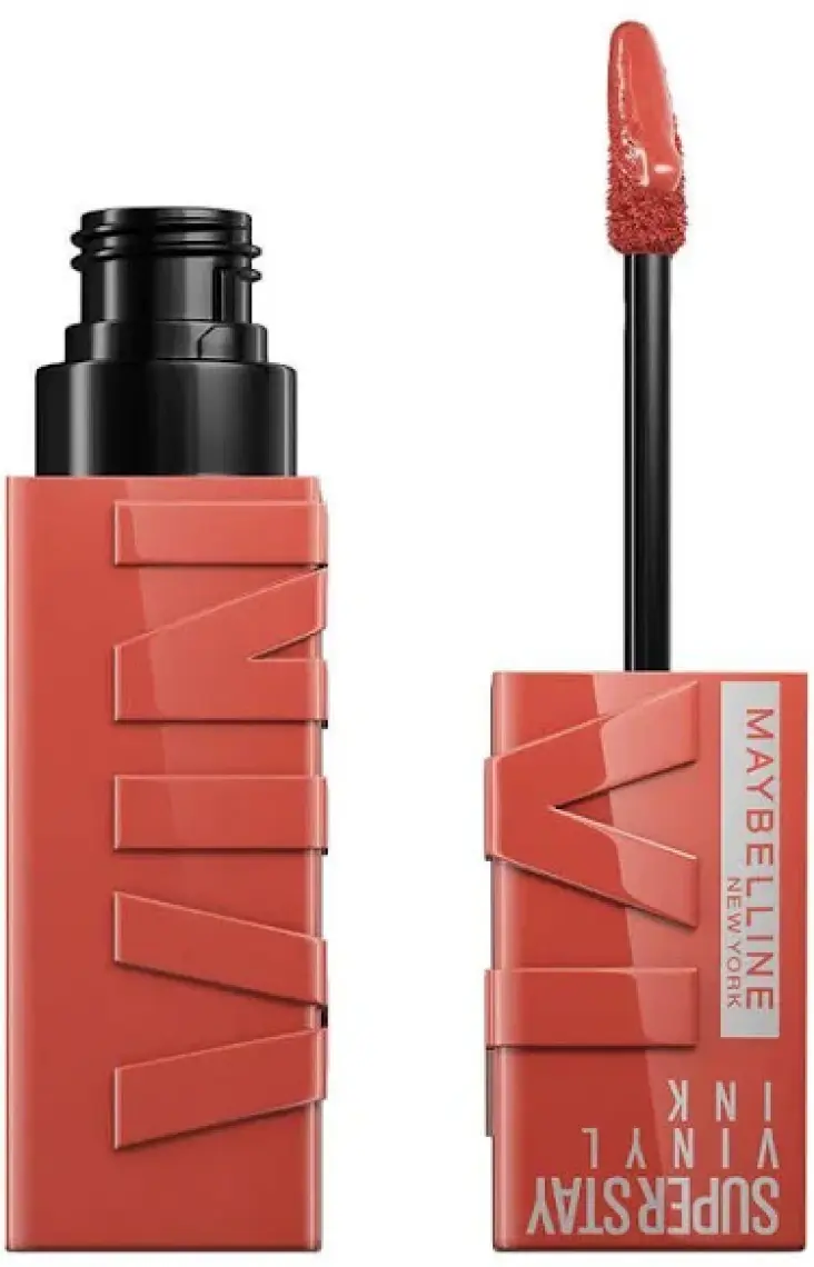 Maybelline New York Super Stay Vinyl Ink Uzun Süre Kalıcı Likit Parlak Ruj 55 Royal