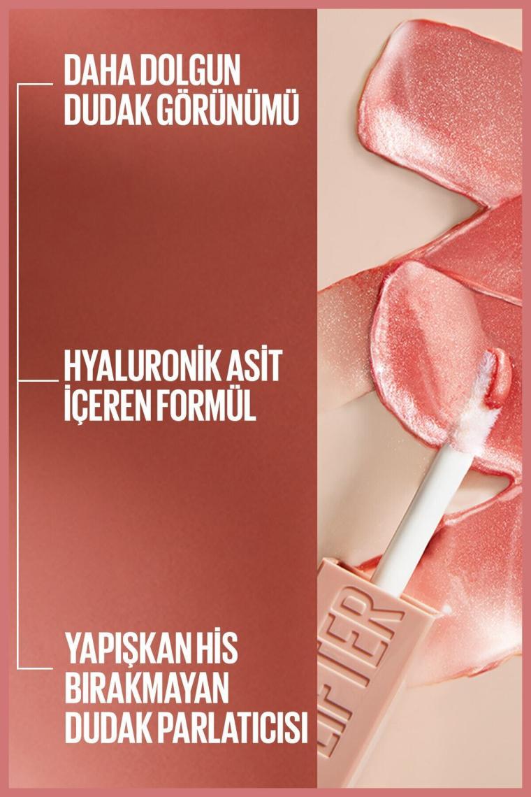 Maybelline New York Lifter Gloss Nemlendirici Dudak Parlatıcısı 003 Moon