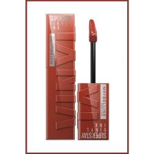 Maybelline New York Super Stay Vinyl Ink Likit Parlak Ruj 130 Extra
