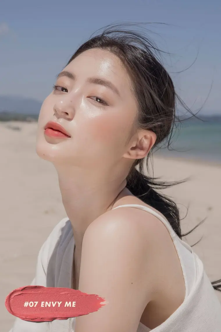 Romand Zero Matte Lipstick - Tanning Red