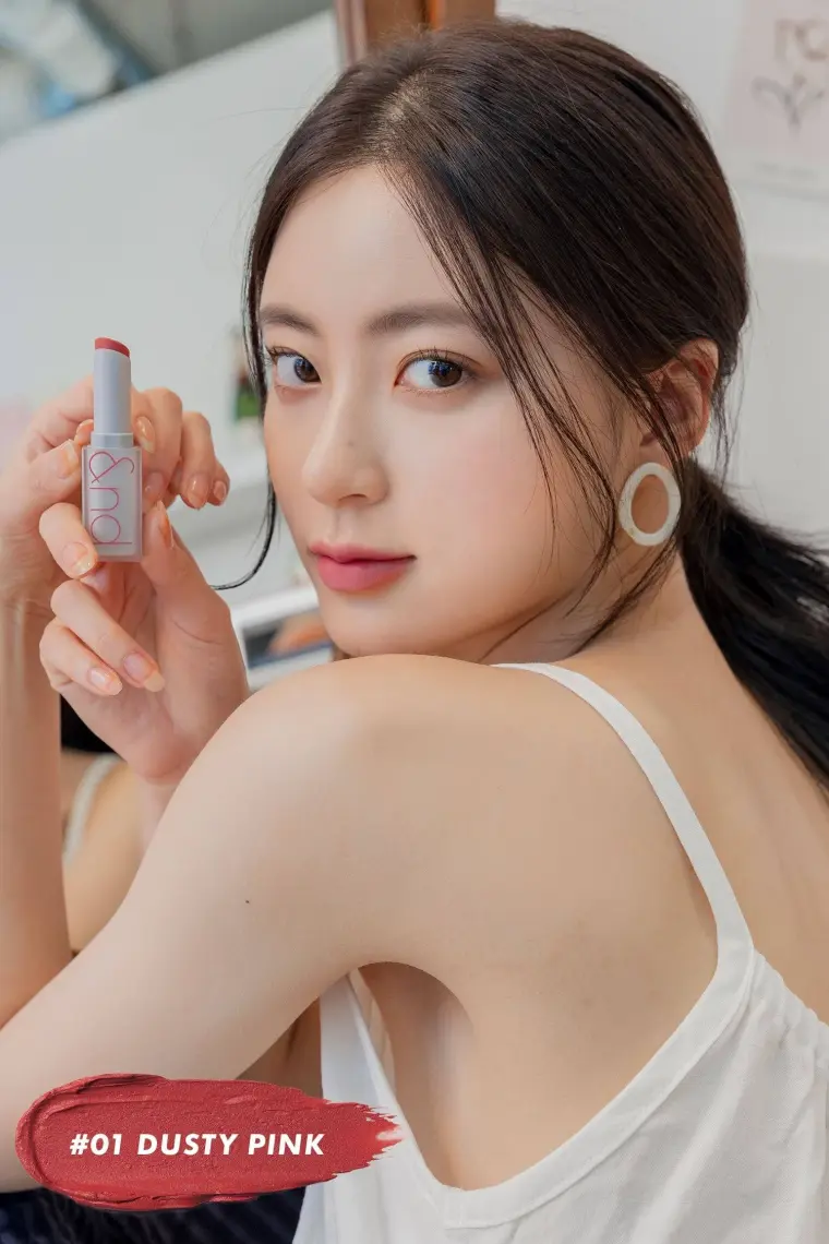 Romand Zero Matte Lipstick - Tanning Red