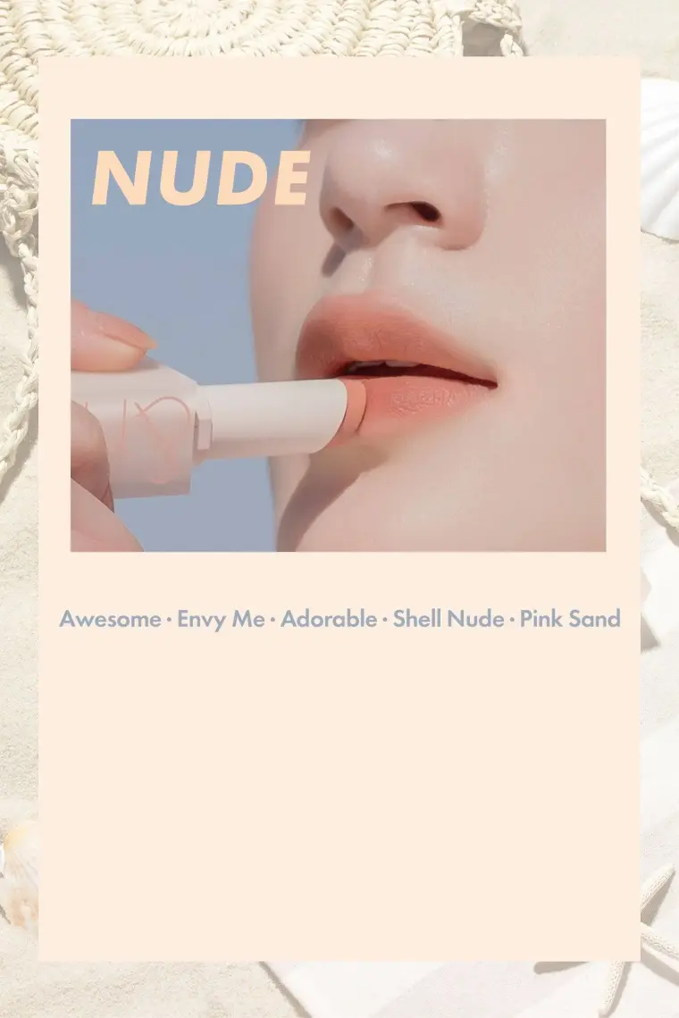 Romand Zero Matte Lipstick - Tanning Red