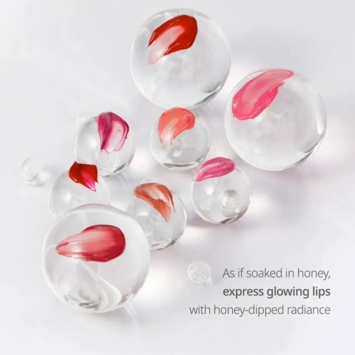 Clio Yapışkanlık Hissi Vermeyen Yoğun Işıltılı Tint CLIO Crystal Glam Tint (12 Fiery Rose)