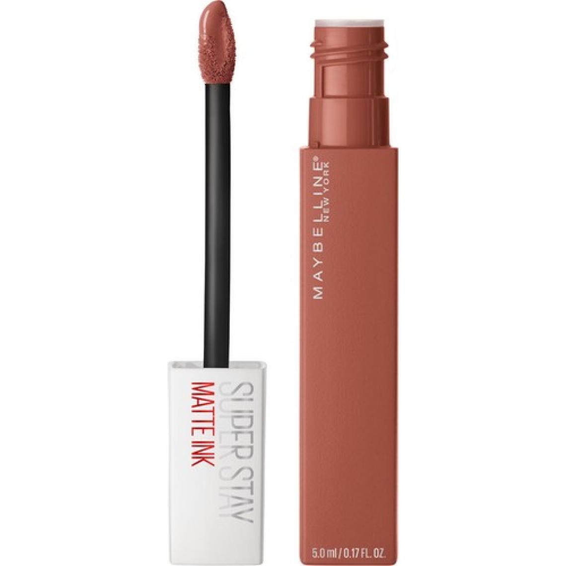 Maybelline New York Super Stay Matte Ink Likit Mat Ruj - 70 Amazonian - Kahverengi