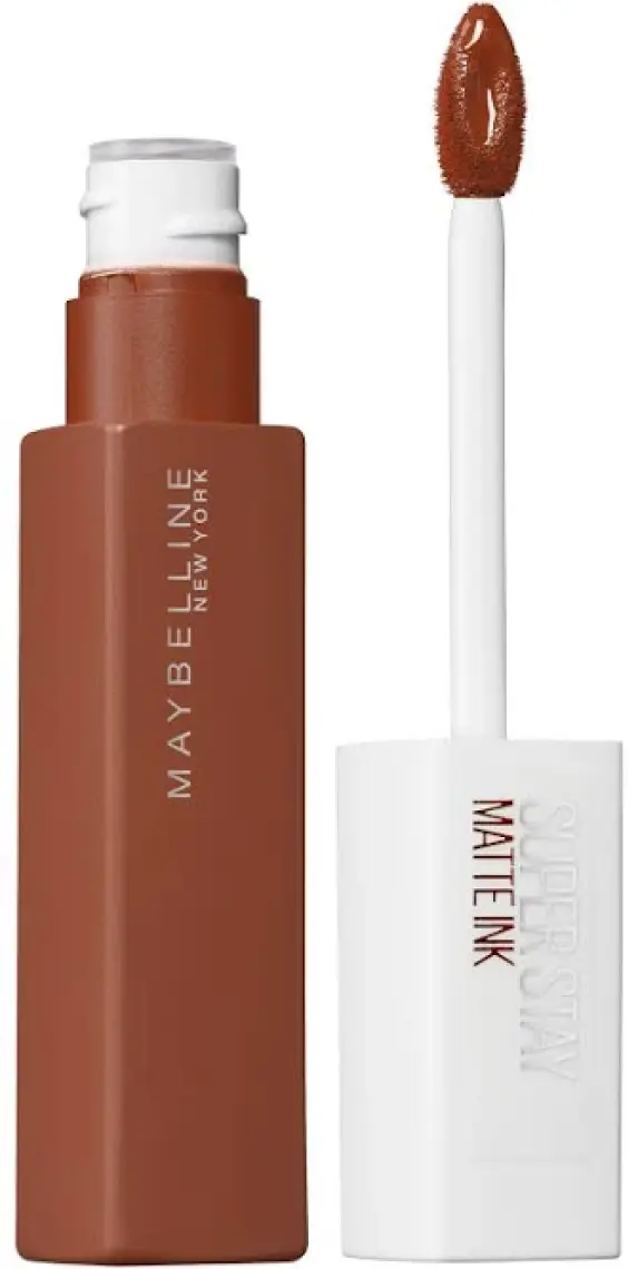 Maybelline New York Super Stay Matte Ink Likit Mat Ruj - 75 Fighter - Kahverengi