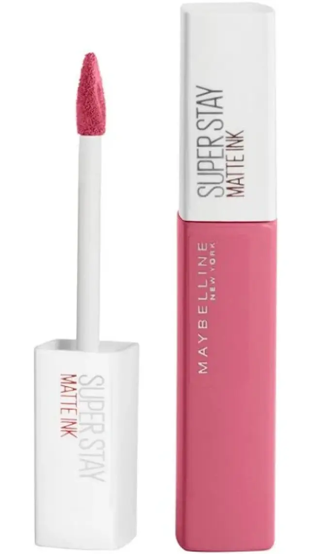 Maybelline New York Super Stay Matte Ink Likit Mat Ruj - 75 Fighter - Kahverengi
