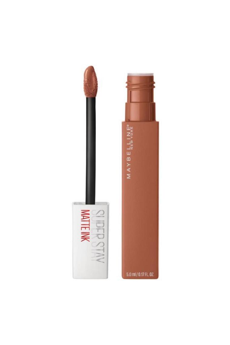 Super Stay Matte Ink Unnude Likit Mat Ruj - 75 Fighter - Kahverengi