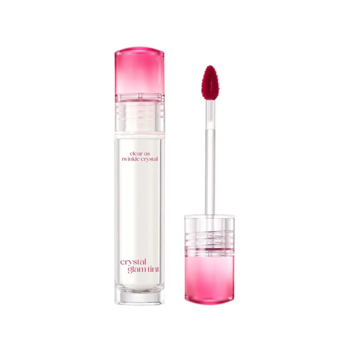 Clio Yapışkanlık Hissi Vermeyen Yoğun Işıltılı Tint CLIO Crystal Glam Tint (05 Fresh Cherry)