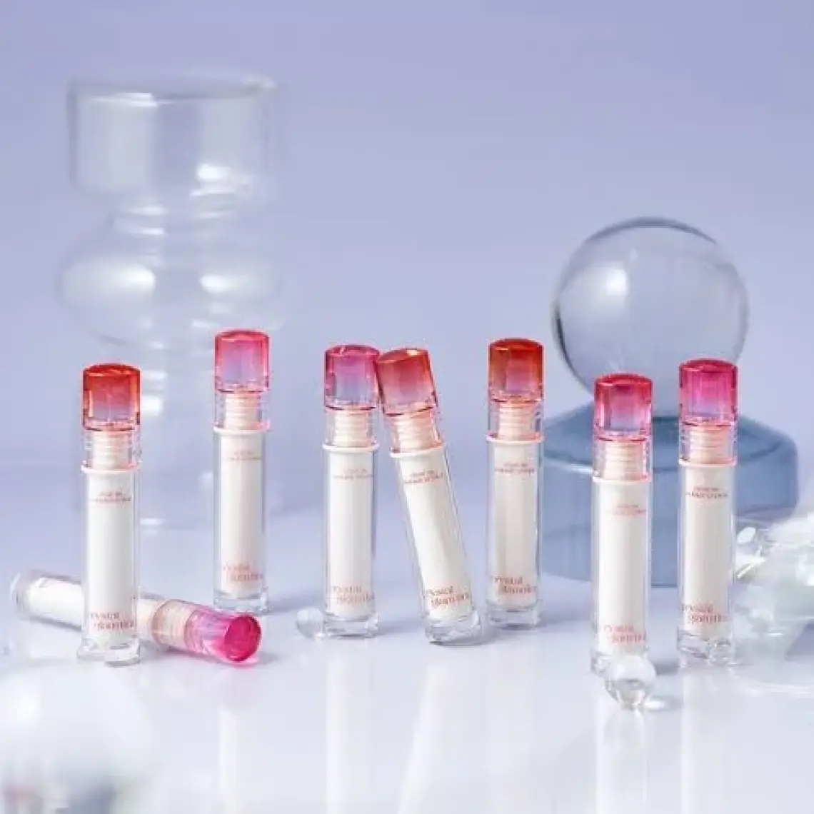 Clio Yapışkanlık Hissi Vermeyen Yoğun Işıltılı Tint CLIO Crystal Glam Tint (05 Fresh Cherry)