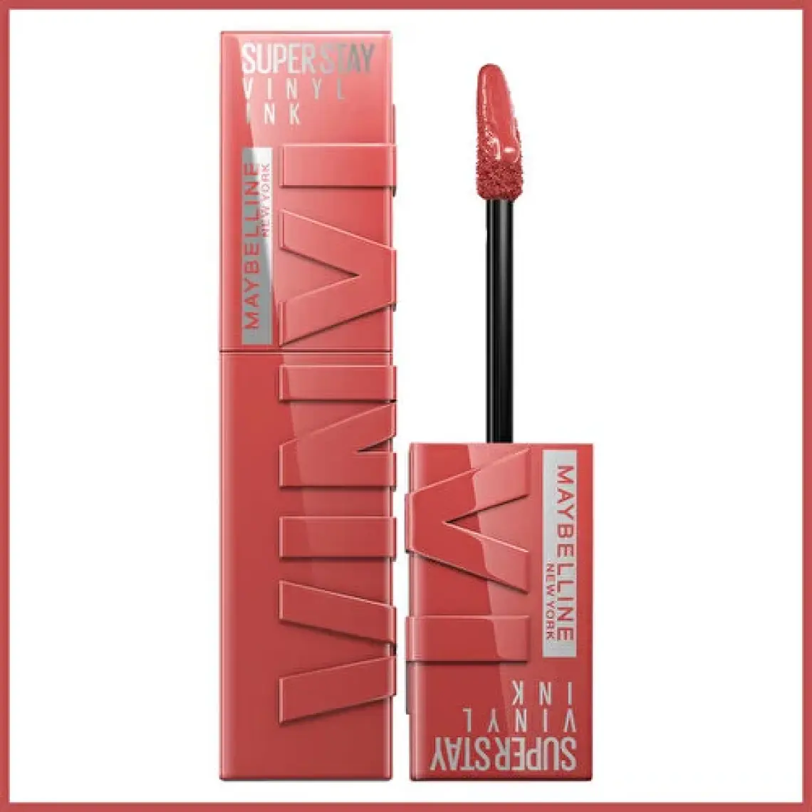Maybelline New York Super Stay Vinyl Ink Likit Parlak Ruj 15 Peachy