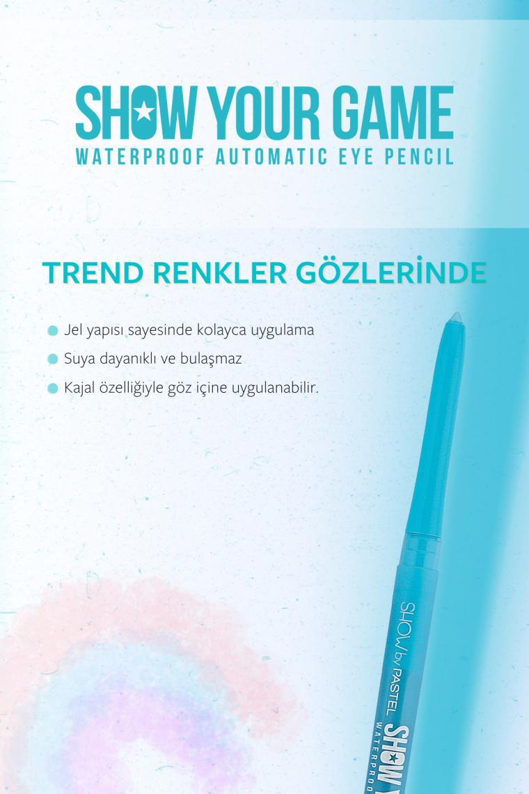 Show Your Game Waterproof Gel Eye Pencil - Jel Göz Kalemi 403