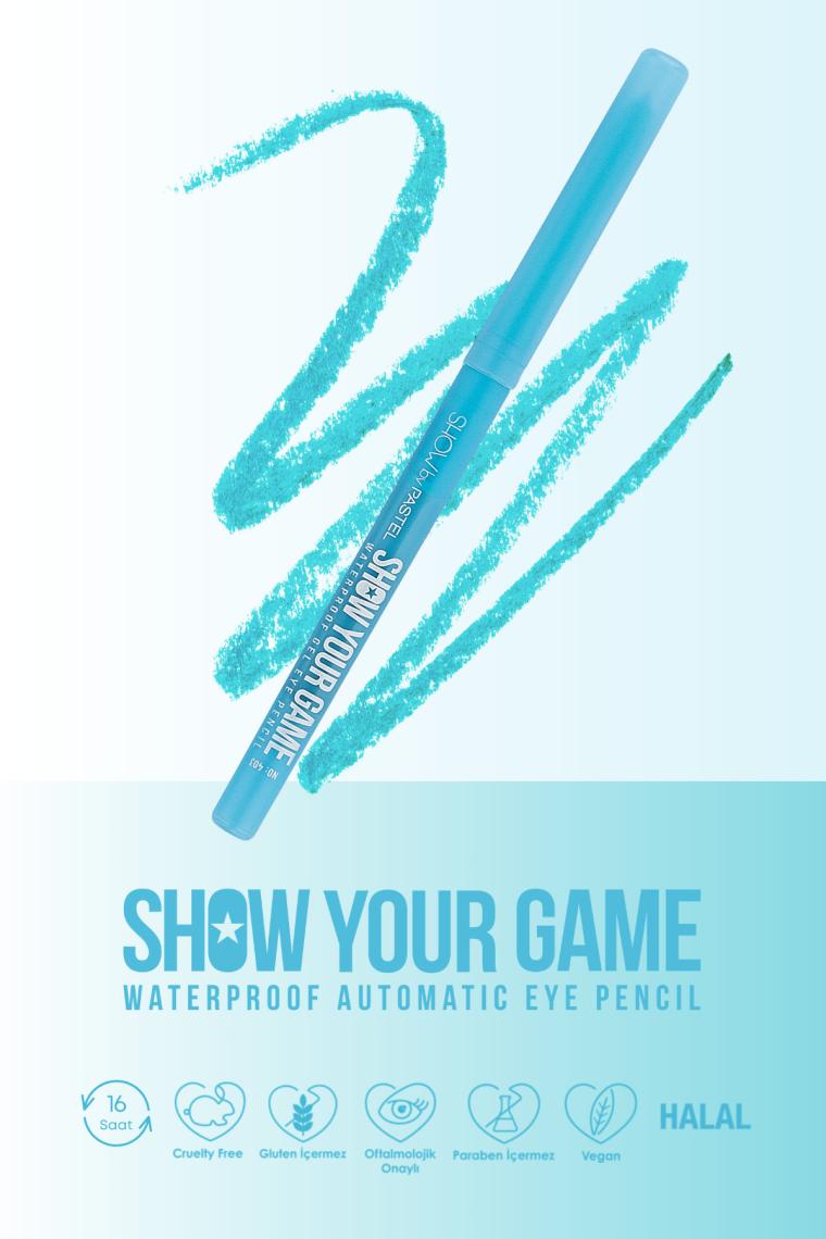 Show Your Game Waterproof Gel Eye Pencil - Jel Göz Kalemi 403
