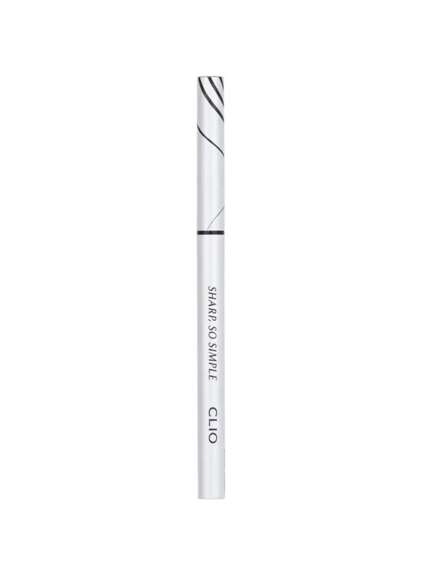 Clio Suya Dayanıklı, İnce Uçlu Göz Kalemi CLIO Sharp So Simple Waterproof Pencil Liner (01 Black)