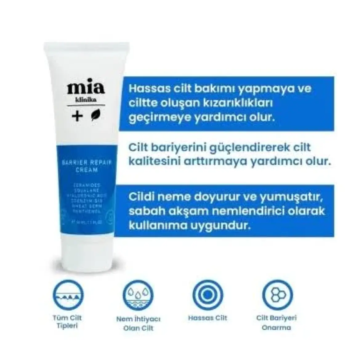Mia Klinika Onarıcı ve Canlandırıcı Bakım Kremi