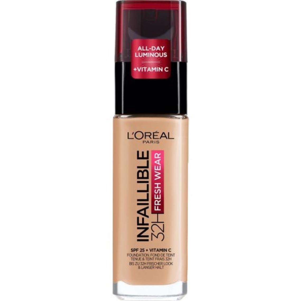 Loreal Paris Infaillible 32H Fresh Wear C Vitaminli Fondöten 200 Golden Sand
