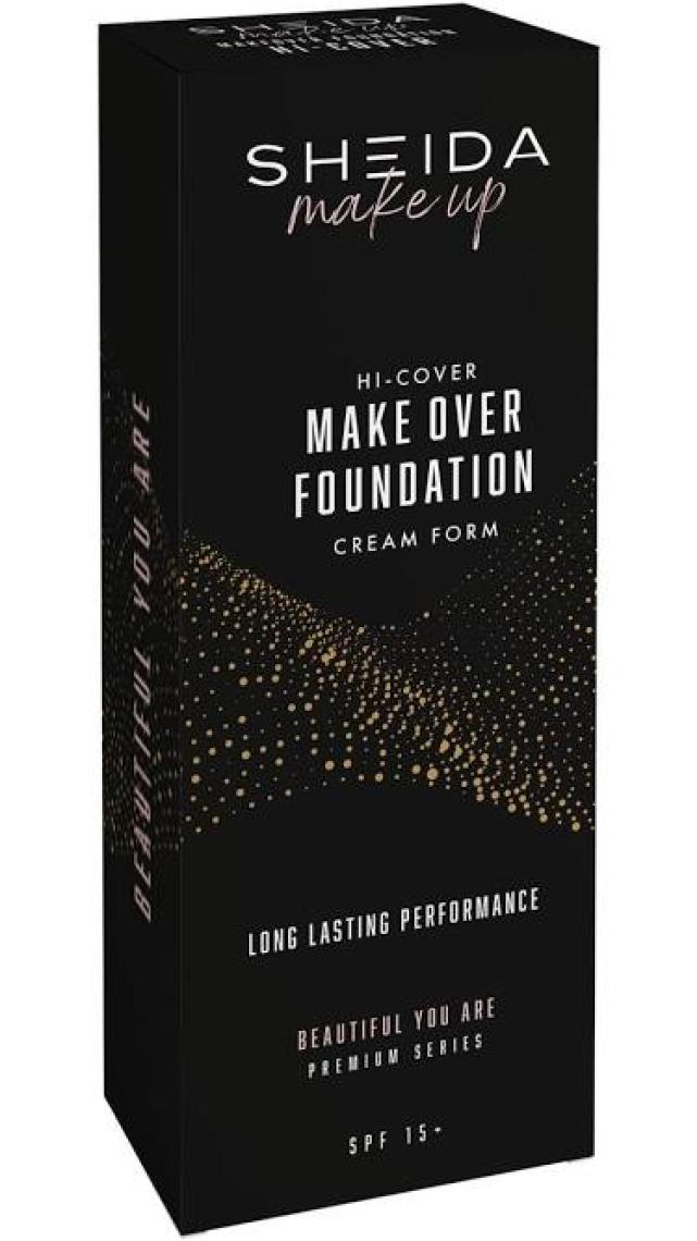 Sheida Make Over Foundation Cream Form (Krem Fondöten) 50 ml No:20
