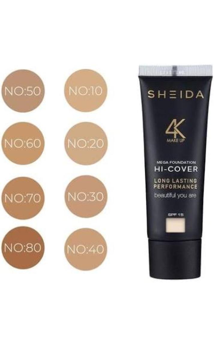 Sheida Make Over Foundation Cream Form (Krem Fondöten) 50 ml No:20