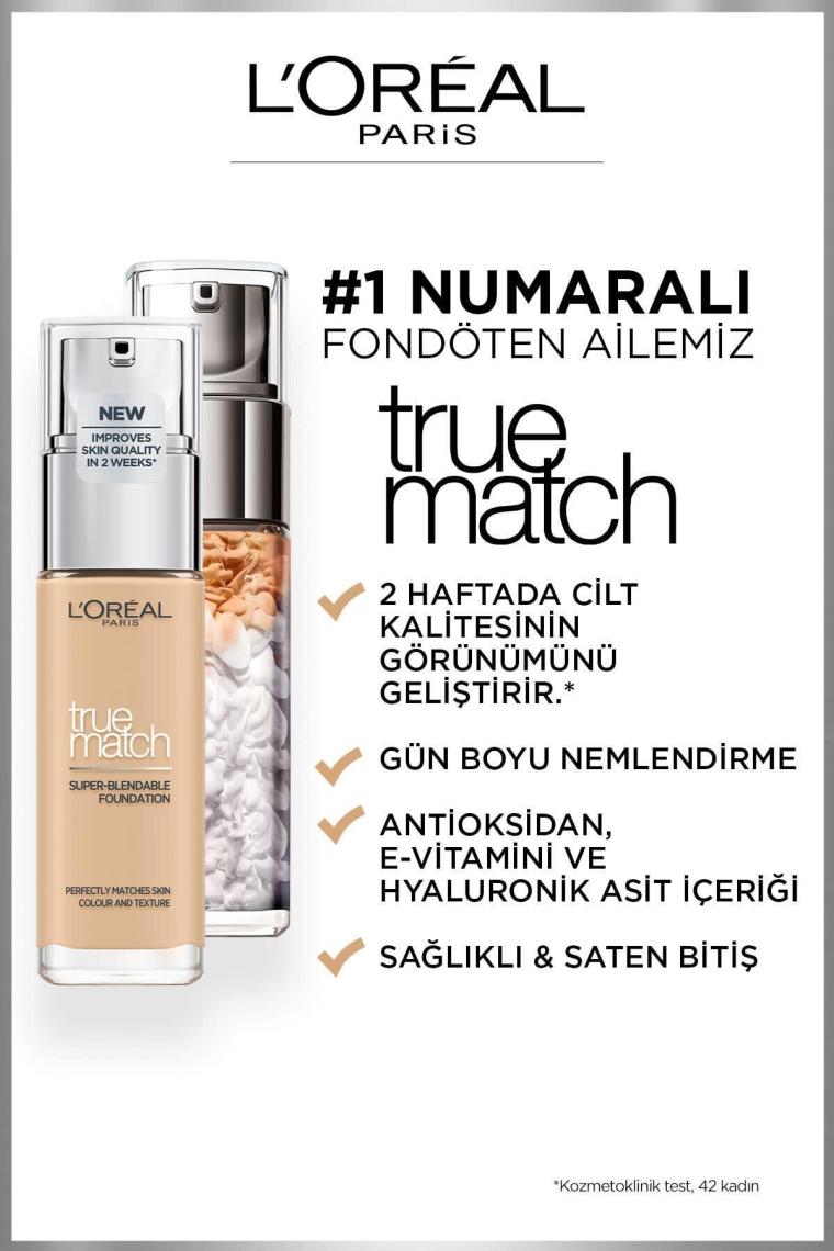 Loreal Paris True Match 1.5N Linen Fondöten