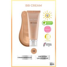 Note BB Cream SPF 15 Nemlendirici Etkili Yoğun Kapatıcı BB Krem - 02 Orta Koyu