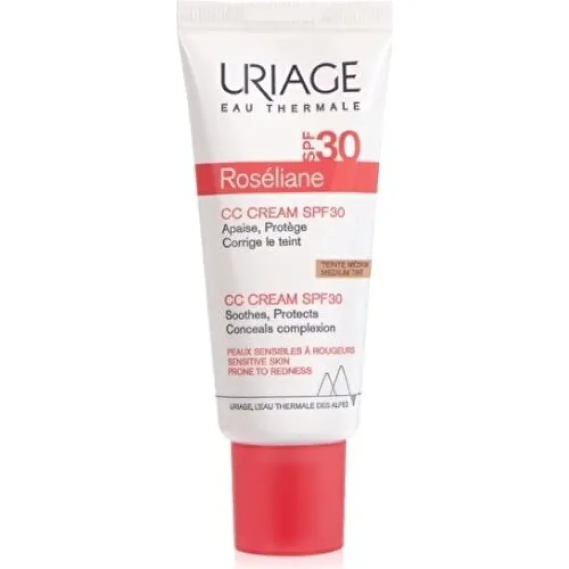 Uriage Roseliane CC Cream SPF30 40ml - Kızarıklık Eğilimli Hassas Ciltlere Özel CC Krem