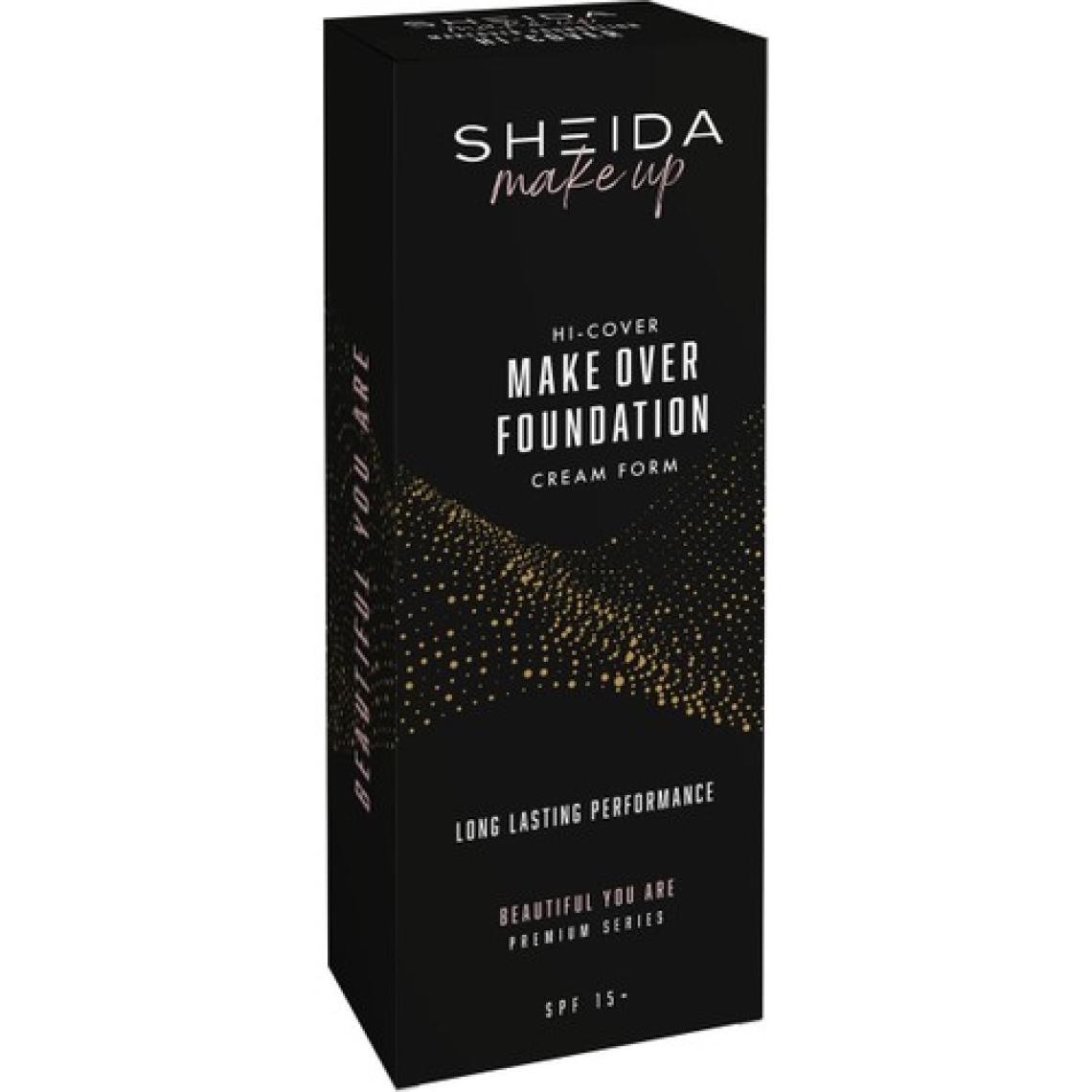 Sheida Make Over Foundation Cream Form (Krem Fondöten) 50 ml No:80