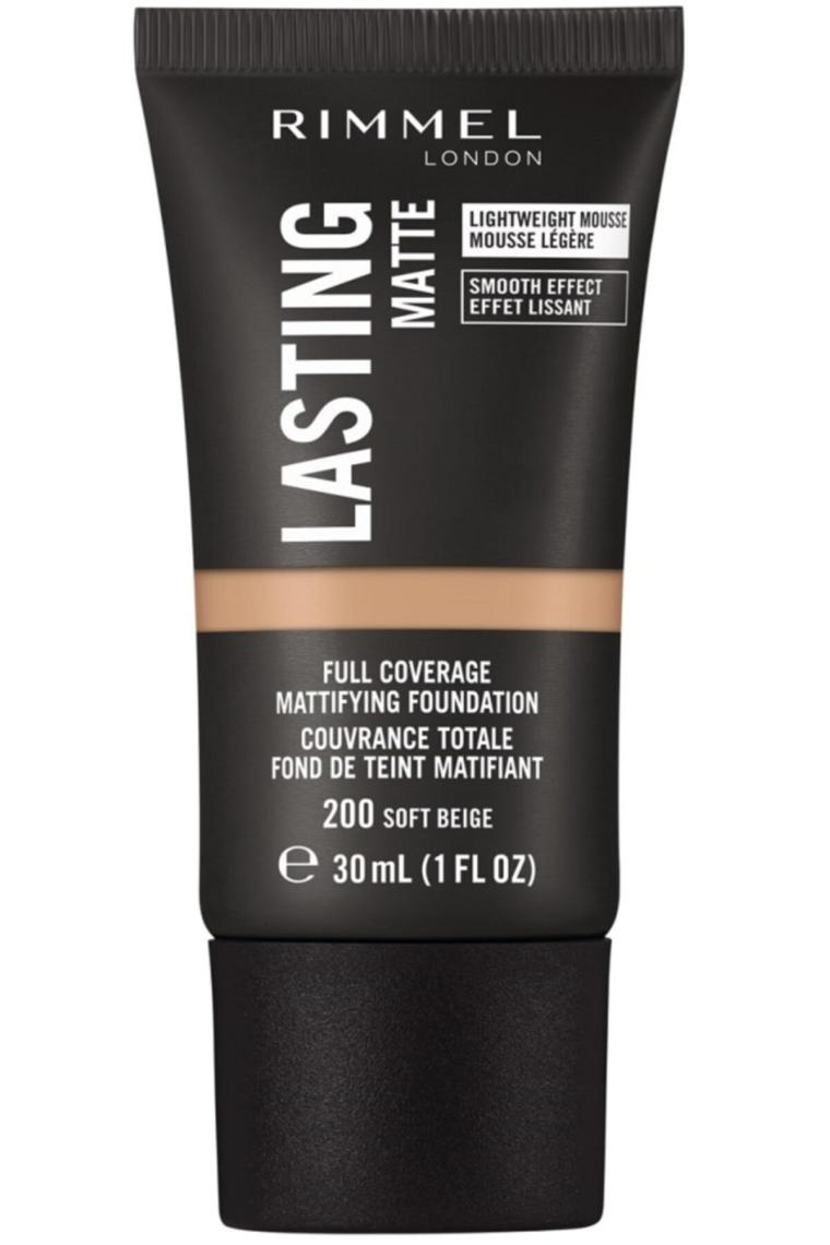 Rimmel Lasting Matte 200 Soft Beige Fondöten