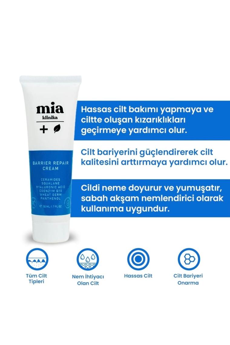 Bariyer Güçlendirici Onarıcı Canlandırıcı Ve Nemlendirici Krem